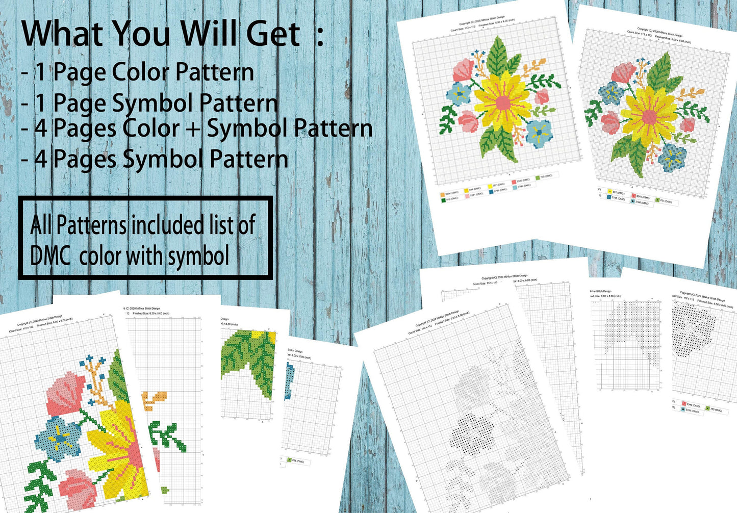 Snowman Cross Stitch Pattern Christmas Cross Stitch PDF Pattern Instant Download